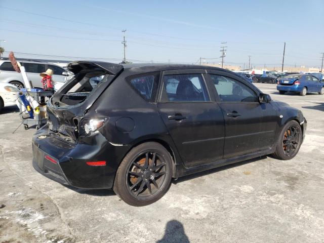 JM1BK34M971618441 - 2007 MAZDA SPEED 3 BLACK photo 4
