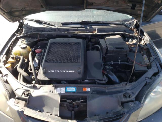 JM1BK34M971618441 - 2007 MAZDA SPEED 3 BLACK photo 7