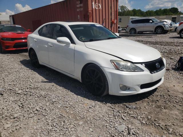 JTHBF5C21A2099935 - 2010 LEXUS IS 250 WHITE photo 1