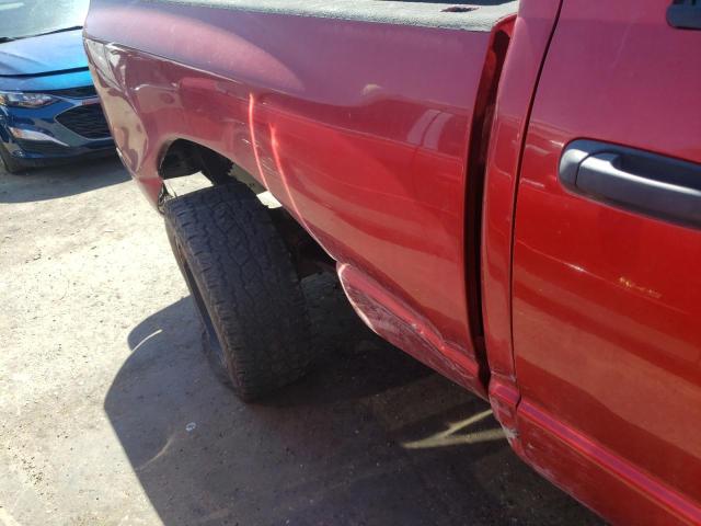 1D7KS28C06J137655 - 2006 DODGE RAM 2500 S MAROON photo 9