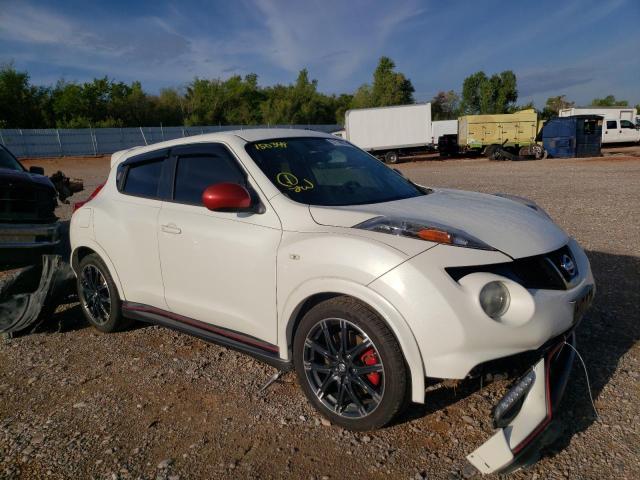 JN8DF5MV4ET150349 - 2014 NISSAN JUKE NISMO WHITE photo 1