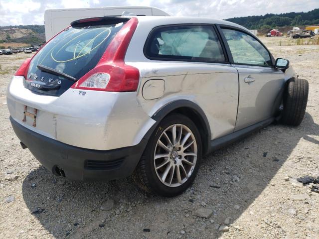 YV1672MK4A2173145 - 2010 VOLVO C30 T5 SILVER photo 4