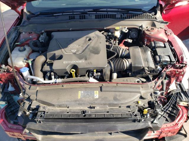 3FA6P0VPXJR203237 - 2018 FORD FUSION SPO RED photo 7