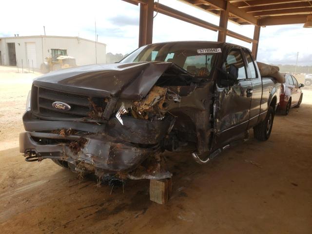 1FTPX14538FB69797 - 2008 FORD F150 GRAY photo 2