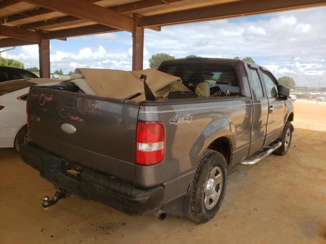 1FTPX14538FB69797 - 2008 FORD F150 GRAY photo 4