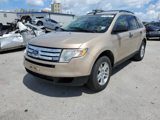 2FMDK36C17BB20537 - 2007 FORD EDGE SE GOLD photo 2