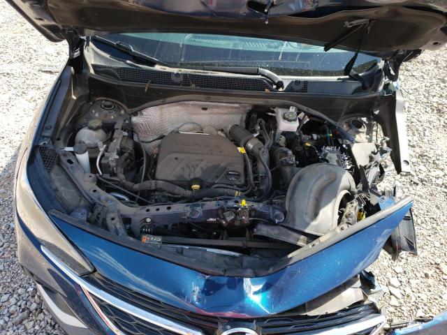 KL4MMBS23MB147224 - 2021 BUICK ENCORE GX BLUE photo 7