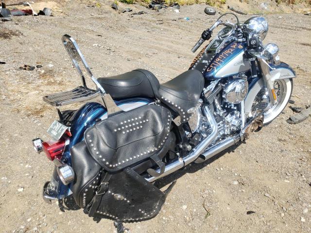 1HD1BWB142Y081580 - 2002 HARLEY-DAVIDSON FLSTCI BLUE photo 4