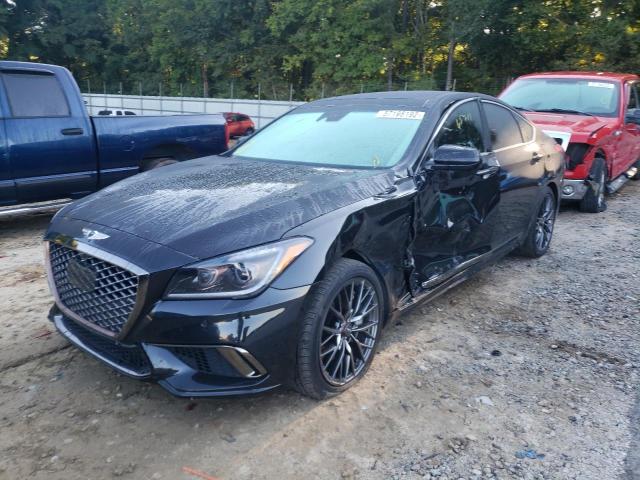 KMHGN4JB1JU269637 - 2018 GENESIS G80 SPORT  photo 2