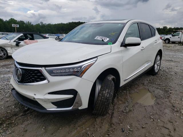 5J8TC1H30KL024116 - 2019 ACURA RDX WHITE photo 2