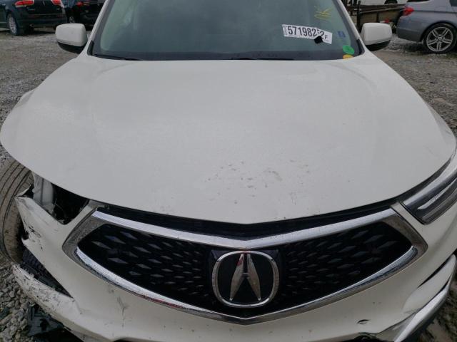 5J8TC1H30KL024116 - 2019 ACURA RDX WHITE photo 7