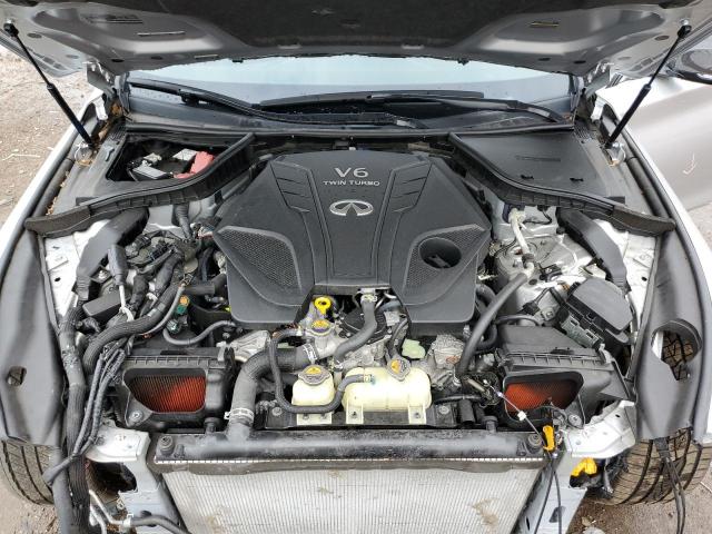 JN1EV7AR4KM554220 - 2019 INFINITI Q50 LUXE SILVER photo 7