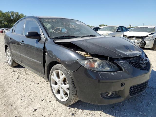 JM1BK32F481175489 - 2008 MAZDA 3 I BLACK photo 1