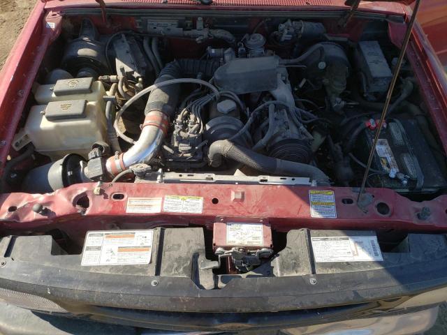 4F4CR16AXVTM14876 - 1997 MAZDA B2300 CAB MAROON photo 7