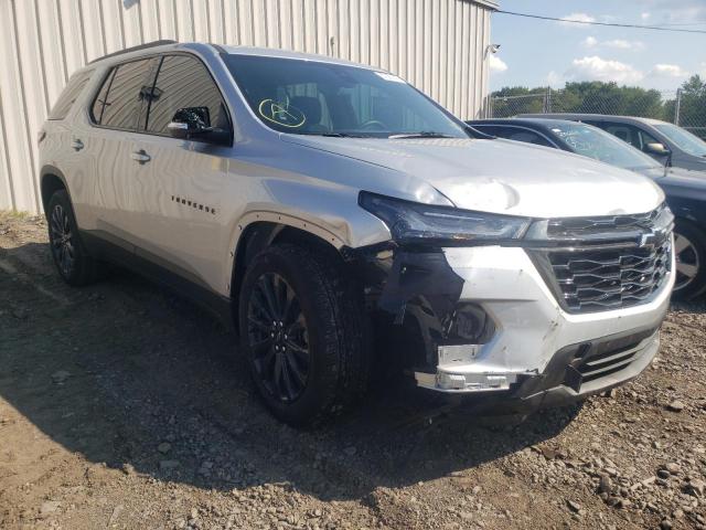 1GNEVJKW2NJ146620 - 2022 CHEVROLET TRAVERSE R SILVER photo 1