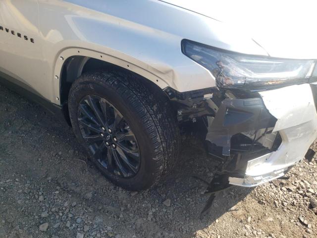 1GNEVJKW2NJ146620 - 2022 CHEVROLET TRAVERSE R SILVER photo 9