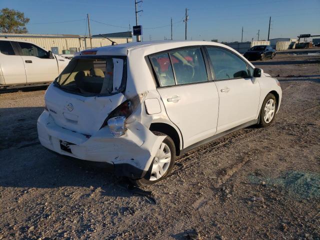 3N1BC1CP4AL380627 - 2010 NISSAN VERSA S WHITE photo 4