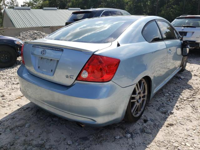 JTKDE167X50013898 - 2005 TOYOTA SCION TC 蓝色 照片 4