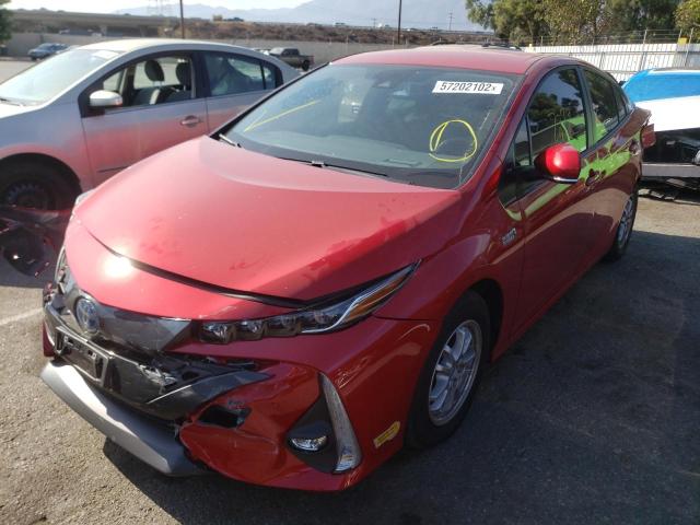 JTDKAMFP9N3207011 - 2022 TOYOTA PRIUS PRIM 红色 照片 2