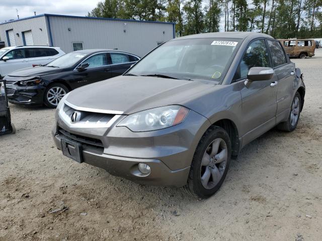 5J8TB18558A010074 - 2008 ACURA RDX TECHNO GRAY photo 2