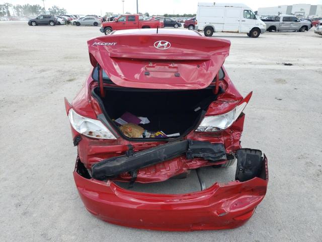 KMHCT4AEXHU308394 - 2017 HYUNDAI ACCENT SE RED photo 9