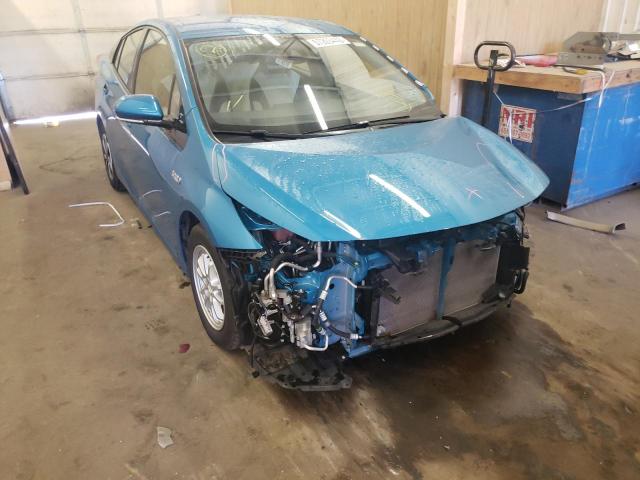 JTDKARFPXK3111834 - 2019 TOYOTA PRIUS PRIM 青绿色 照片 10