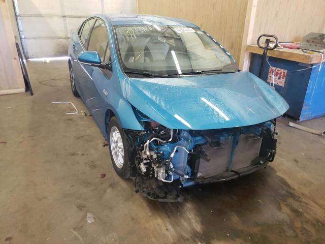 JTDKARFPXK3111834 - 2019 TOYOTA PRIUS PRIM 青绿色 照片 9