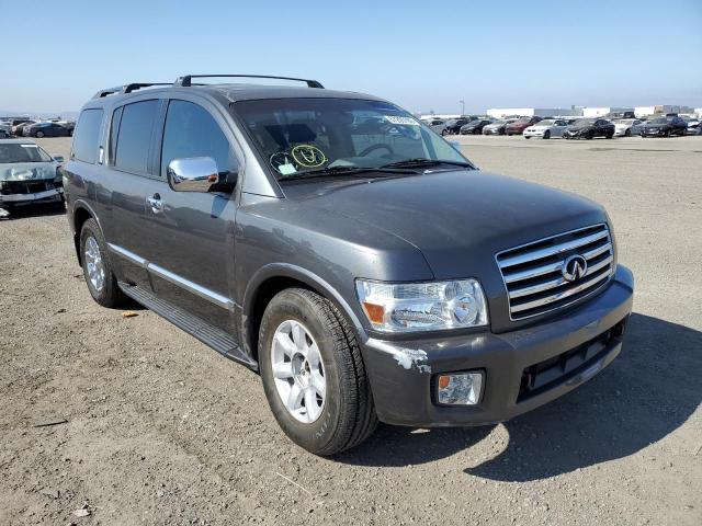 5N3AA08C36N807689 - 2006 INFINITI QX56 GRAY photo 1