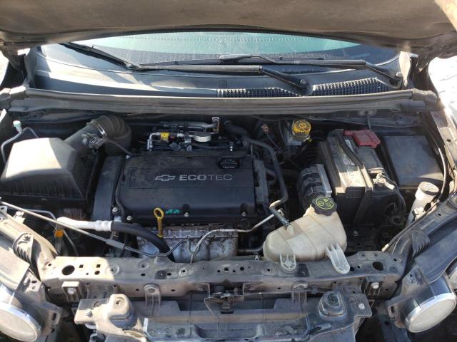 1G1JA5SH4D4235784 - 2013 CHEVROLET SONIC LS GRAY photo 7