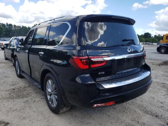 JN8AZ2AE9M9273606 - 2021 INFINITI QX80 LUXE BLACK photo 3