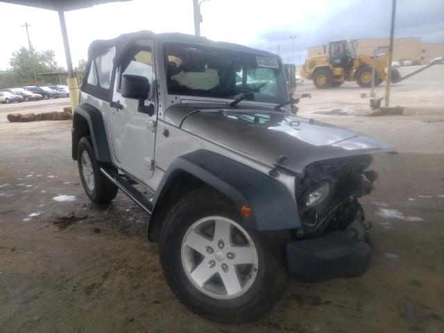 1J4AA2D18BL509975 - 2011 JEEP WRANGLER S SILVER photo 1