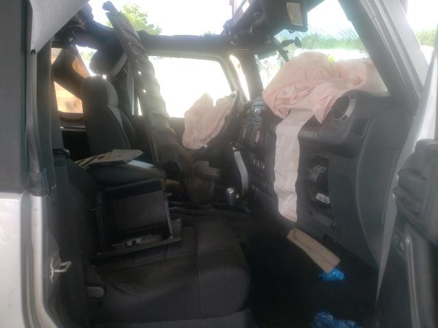 1J4AA2D18BL509975 - 2011 JEEP WRANGLER S SILVER photo 5