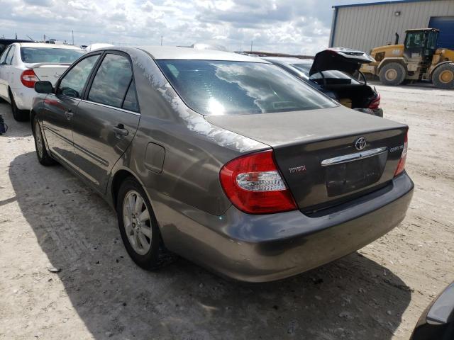 4T1BE32K93U721999 - 2003 TOYOTA CAMRY LE BROWN photo 3