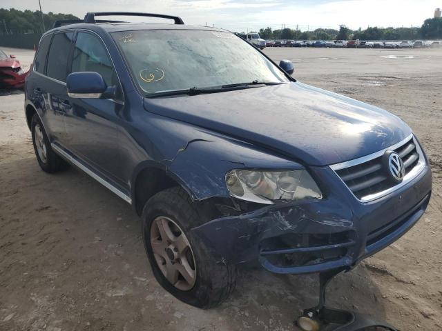 WVGBC77L84D045688 - 2004 VOLKSWAGEN TOUAREG 3. BLUE photo 1