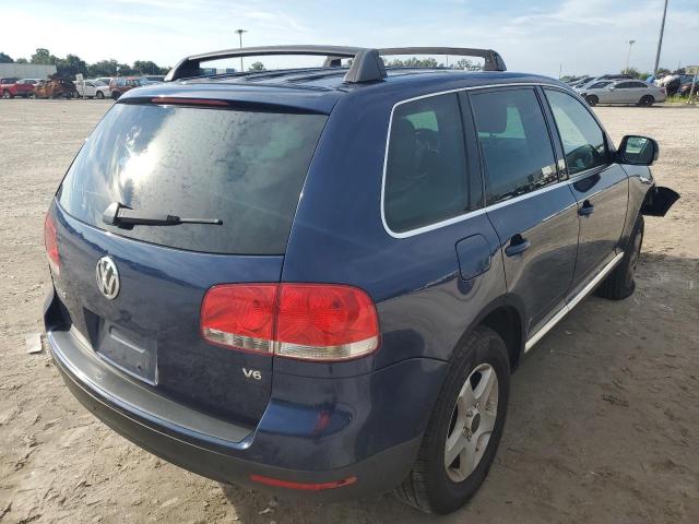 WVGBC77L84D045688 - 2004 VOLKSWAGEN TOUAREG 3. BLUE photo 4