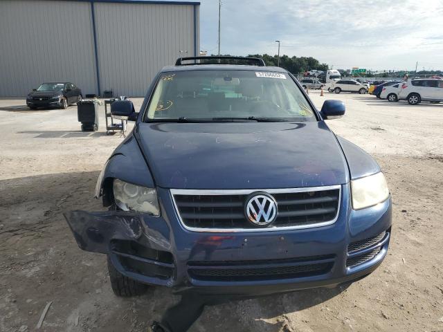 WVGBC77L84D045688 - 2004 VOLKSWAGEN TOUAREG 3. BLUE photo 9