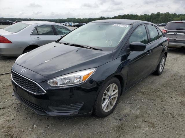 1FADP3FE5JL242693 - 2018 FORD FOCUS SE BLACK photo 2