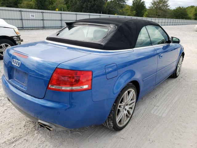 WUARL48H59K900087 - 2009 AUDI S4 QUATTRO CABRIOLET  photo 4