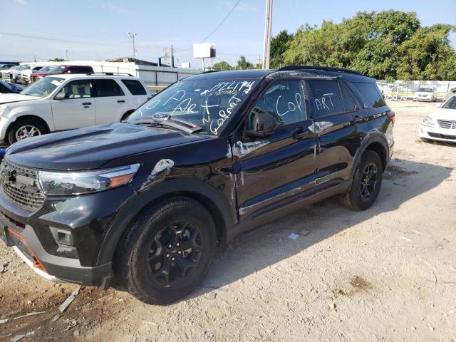 1FMSK8JH5NGB22174 - 2022 FORD EXPLORER T BLACK photo 9