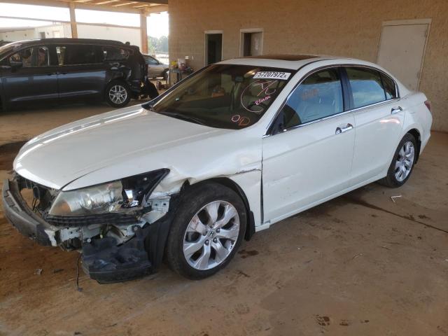 1HGCP36899A008873 - 2009 HONDA ACCORD EXL WHITE photo 2