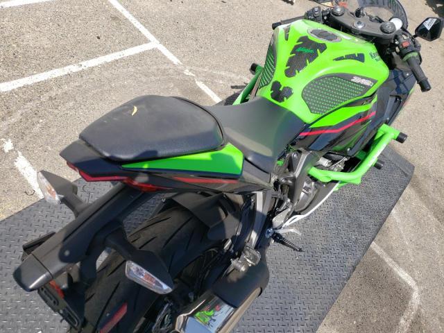 JKBZXJH1XNA012301 - 2022 KAWASAKI ZX636 K GREEN photo 6