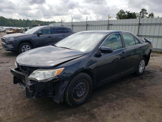 4T1BF1FK4DU713046 - 2013 TOYOTA CAMRY L BLACK photo 2