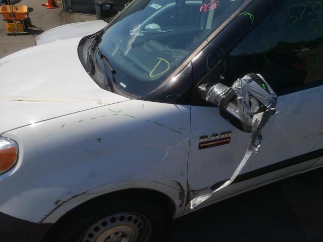 ZFBERFAB1J6J78452 - 2018 RAM PROMASTER თეთრი ფოტო 9