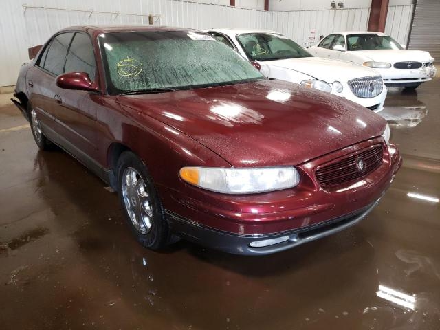 2G4WF551221263200 - 2002 BUICK REGAL GS Бордовый фото 1
