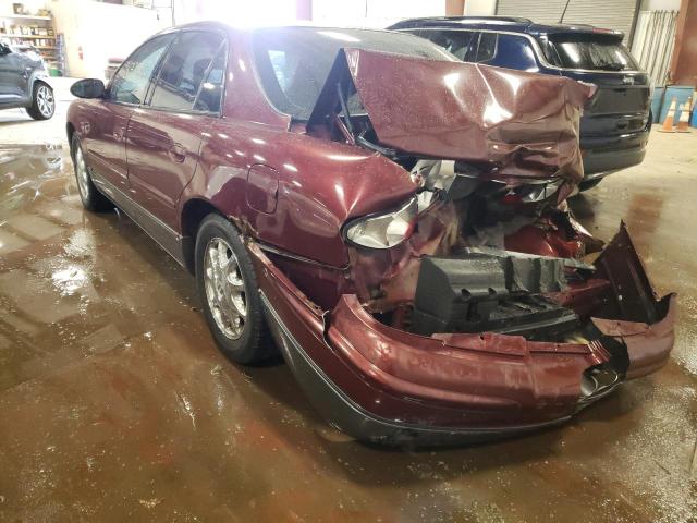 2G4WF551221263200 - 2002 BUICK REGAL GS Бордовый фото 3