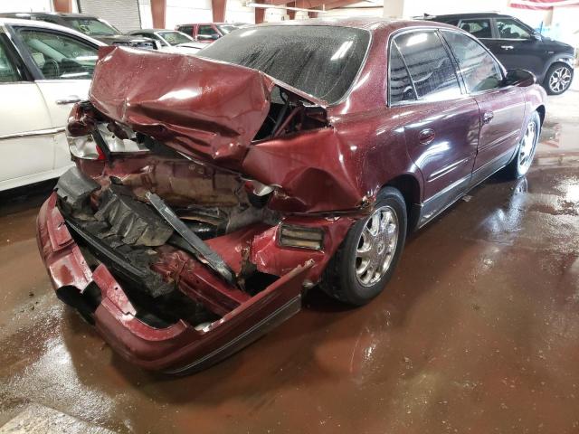 2G4WF551221263200 - 2002 BUICK REGAL GS Бордовый фото 4