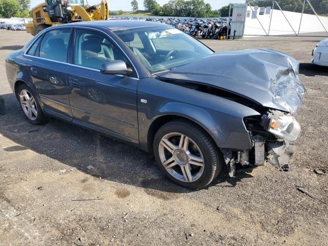 WAUDF78E18A078475 - 2008 AUDI A4 2.0T QU GRAY photo 1