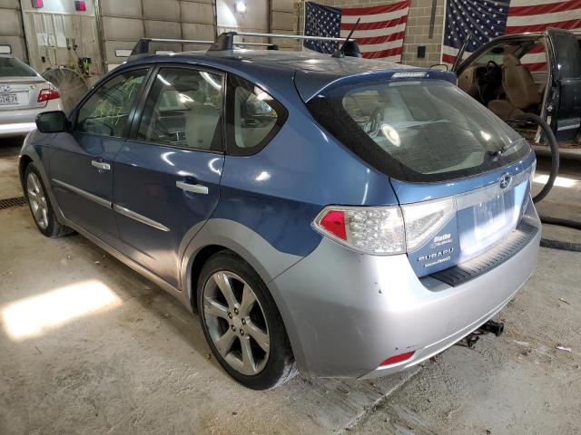 JF1GH6D6XAG809500 - 2010 SUBARU IMPREZA OU BLUE photo 3