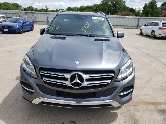 4JGDA5JB9HA845359 - 2017 MERCEDES-BENZ GLE 350 GRAY photo 9