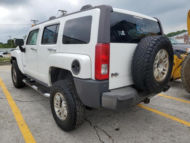 5GTDN136768193291 - 2006 HUMMER H3 WHITE photo 3